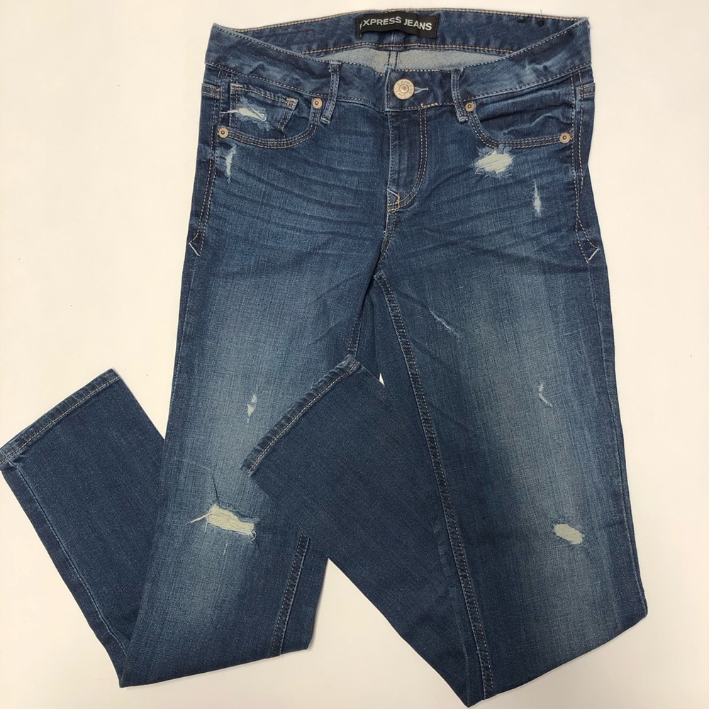 Express skinny Stella-low rise jeans size 0S